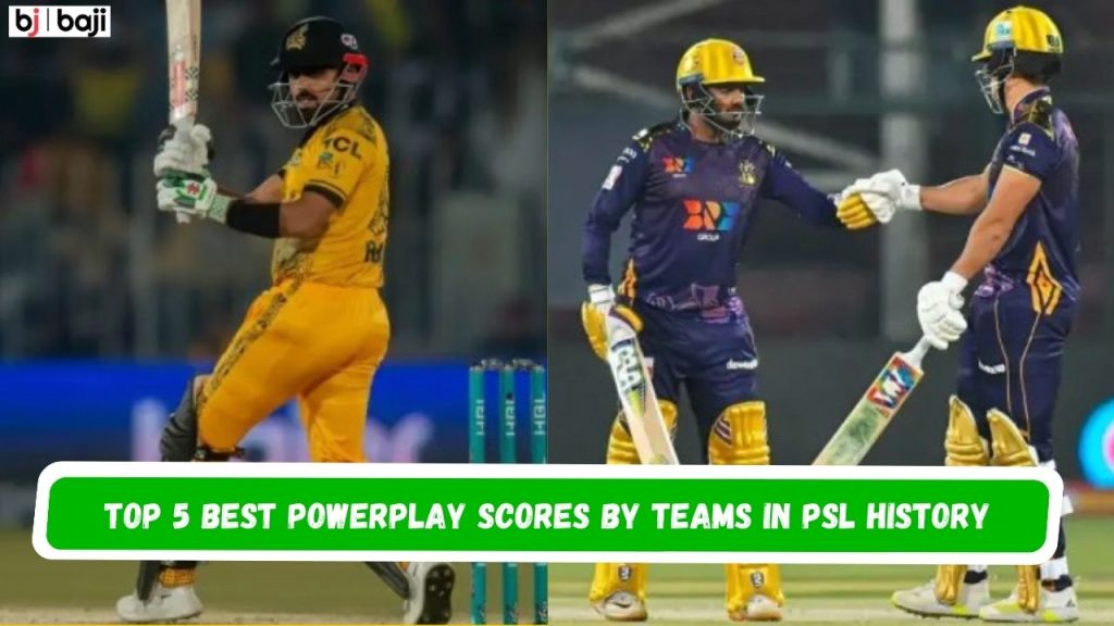 Best Powerplay Scores by Teams in PSL