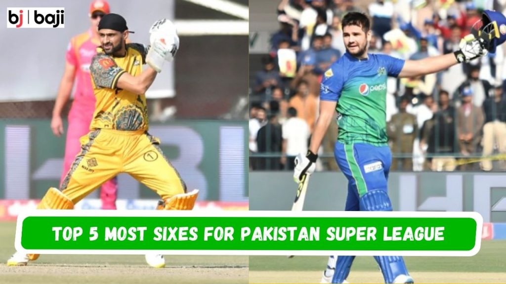 Most sixes For Pakistan Super League