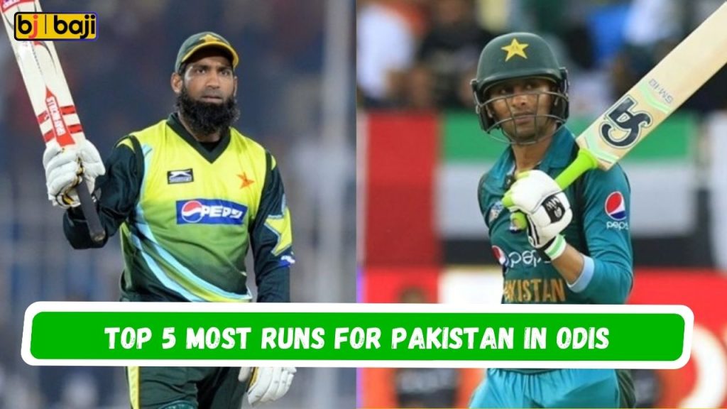Most runs for Pakistan in ODIs