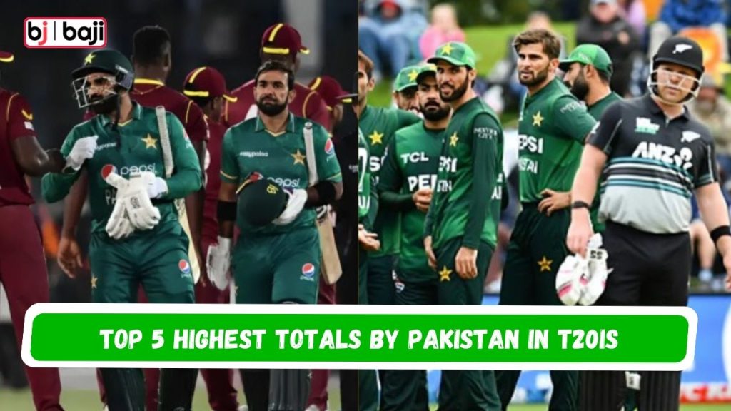 Highest totals by Pakistan in T20Is