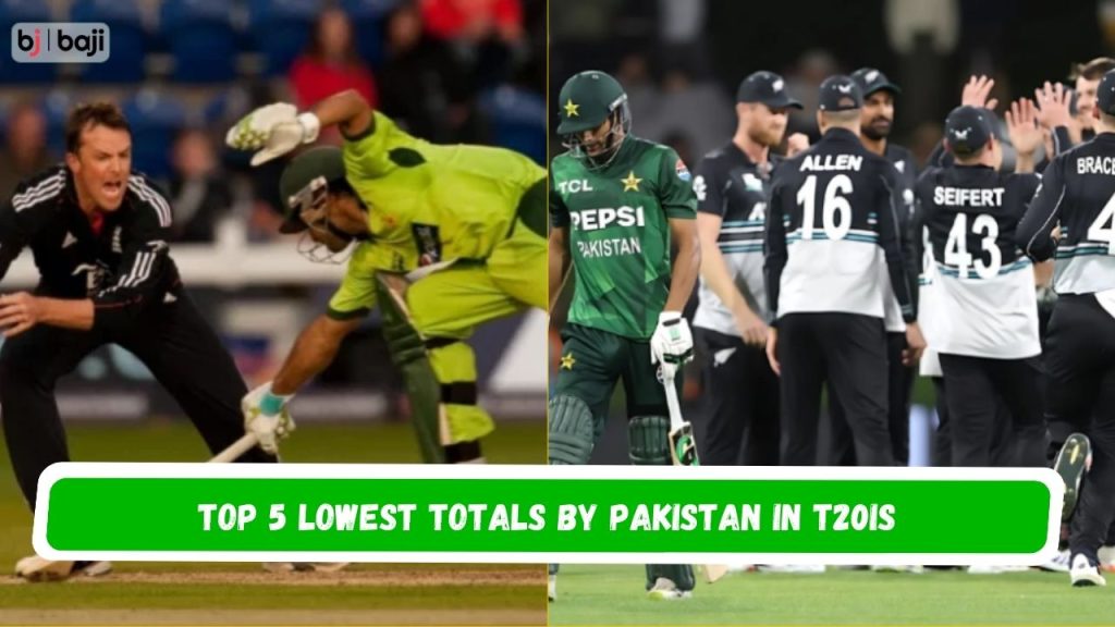 Lowest totals by Pakistan in T20Is