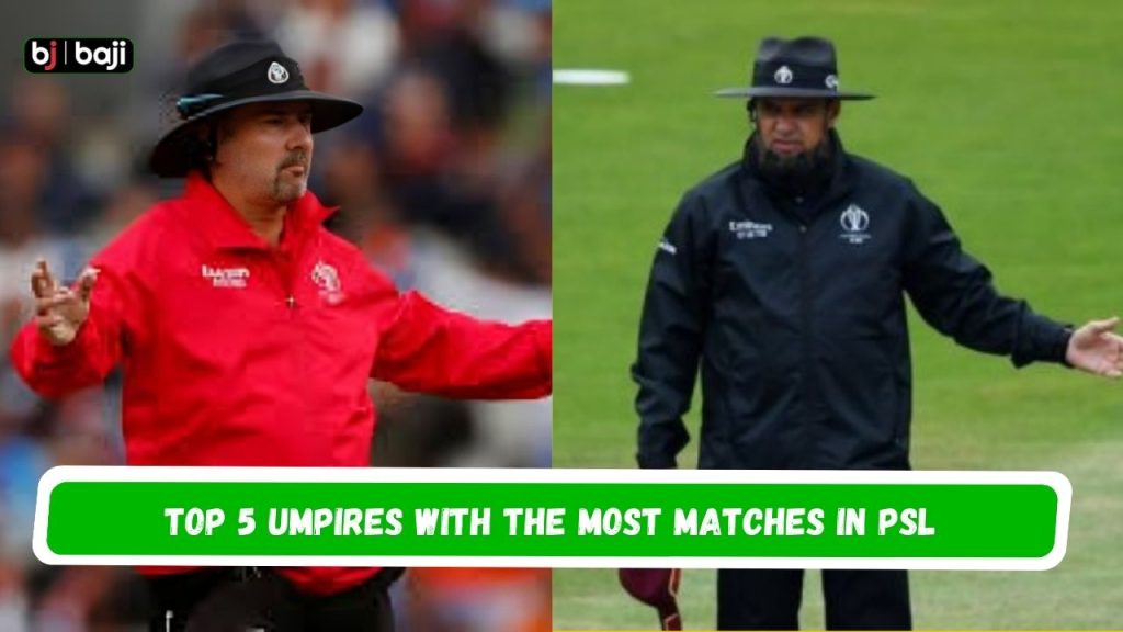 Umpires with the Most Matches in PSL